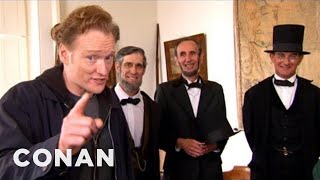 Conan Visits Abraham Lincoln Presidential Museum | CONAN on TBS