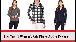 Best Top 10 Women's Soft Fleece Jacket For 2021   Top Rated Best Women's Soft Fleece Jacket
