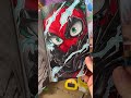 colouring a manga page 💀💀 myheroacademia mha anime manga deadpool shorts creative