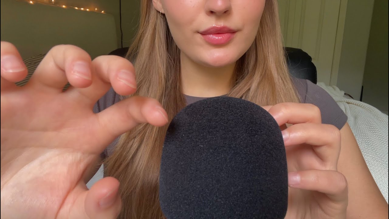 Asmr Aggressive Foam Mic Scratching Youtube