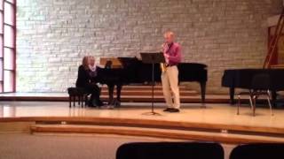 Chris Gugel plays selections from the Creston Sonata