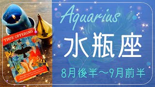 みずがめ座♒️2021年8月後半〜9月前半🌝ヴェールが取れる、答えが見つかる