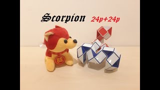 COMBINATION OF 2 SNAKE CUBE (24+24) - Scorpion