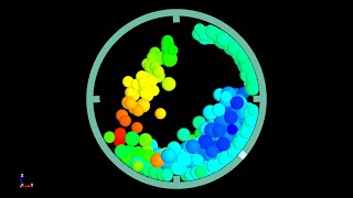 No.503 Tumbling Ball Mill Simulation using DES Elements