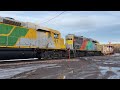 roberval saguenay train compilation mid march to late april 2023