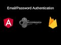 Email Authentication with Firebase using Rest API | Firebase Email/Password Authentication Tutorial