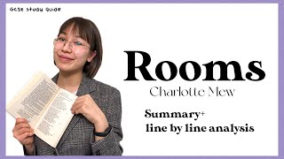 Rooms by Charlotte Mew. Summary and line by line analysis.