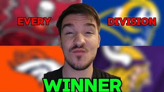 Predicting EVERY Division Winner For The 2026 NFL Season!