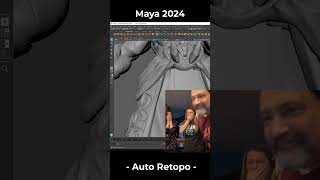Maya 2024 - Auto Retopo [No Way]