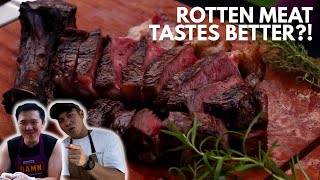 THE MOST DELICIOUS "ROTTEN" MEAT | DRY AGED BEEF