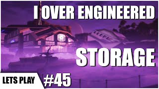 I OVER ENGINEERED My Central Storage | Satisfactory Lets Play Ep.45