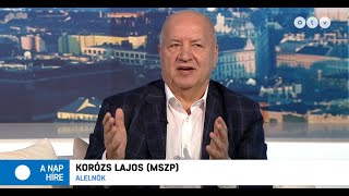 MSZP | Korózs Lajos a Nap híre vendége - 2023.06.22.