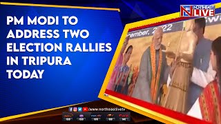 PM Modi to address two election rallies in Tripura today