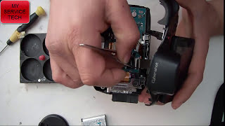 Sony DSC-HX300 Error E:62:20  cleaner assembly disassembly