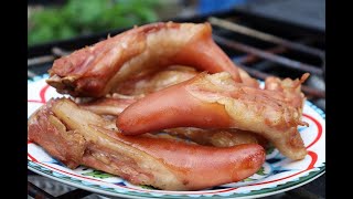 Incredible Smoked Pigtails #JulyMonthOfGrilling | CaribbeanPot.com