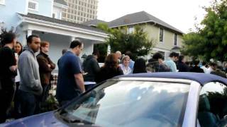 The iPhone 4 line at Apple's Palo Alto store