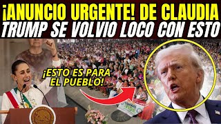 TRUMP EN SHOCK, MÉXICO SE LEVANTA! PRESIDENTA DA ANUNCIO URGENTE, EL PUEBLO LLORA! GRACIAS 4T!