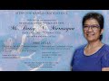 AGS Community Mass for Ms. Daisy Marasigan | 20 October 2022