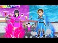 Yuta Jadi Ninja Superhero Biru 🔵 VS Mio Jadi Ninja Superhero Pink 💖 | Sakura School Simulator