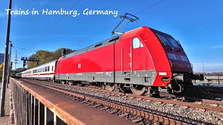 Trains in Hamburg, Germany - S-Bahn, U-Bahn, ICE \u0026 DB Regio - October 2024