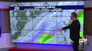 Becoming Milder Until Snow Risk Sunday