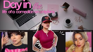 Day in the life of an ONLYFANS Creator /comedian