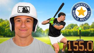I Broke the Exit Velocity World Record