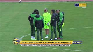 🚨 Bolivia cambiará sistema de juego para recibir a Argentina. Esto dijo el estratega de la 'Verde'