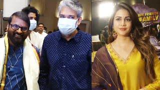 SS Rajamouli And Lavanya Tripathi  At New Movie Launch | News Buzz