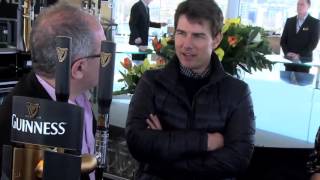 Tom Cruise visits the Home of Guinness