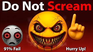 Don’t scream while watching this video! 😱