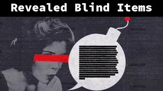 Revealed Blind Items : December 20
