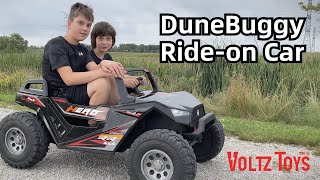 [4K] Voltztoys Dune Buggy Off-Road UTV with Remote Control and EVA Tires 2 Seater 24V