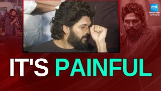 Allu Arjun Press Meet Over Sandhya Theater Incident \u0026 Fall Allegations On Him | Pushpa 2 @SakshiTV