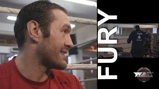 Tyson Fury At Final Round Gym ( Canada )