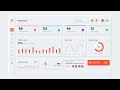 Responsive Admin Dashboard Using HTML CSS & JavaScript | Neumorphism Dashboard Template Design