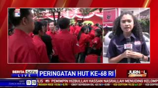 LIVE - Megawati Soekarnoputri Absen Upacara Bendera di Kantor DPP PDIP