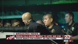 Bakersfield Police respond to bomb threats at Doubletree Hotel and 24-hour fitness on Rosedale Highw