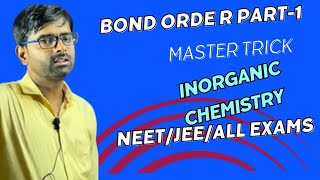 I Bond order part 1 I Shortcut for bond order determination I Master trick I @NCERTWallahPW