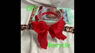 DIY,Recycle เศษผ้าทำหูหิ้วแก้วลดโลกร้อน