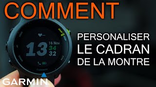 Comment Modifier le Cadran de la Montre Garmin Forerunner 55