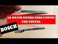 Corta Madera Con La mejor hoja de Sierra para Caladora Marca BOSCH. Te muestro el resultado.