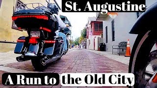 St Augustine, FL/Our Run to the Old City