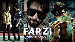 FARZI- SHAHID KAPOOR EDIT | Whatsapp Status | Pagol Song Edit | Farzi Web Series Edit |