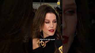 Lisa Marie Presley's Final Interview with ET at the Golden Globes #shorts