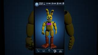 (FNAFAR/BLENDER) Spring Bonnie Workshop Animation  #fnaf #fnaf3 #fnafar #springbonnie #fredbear