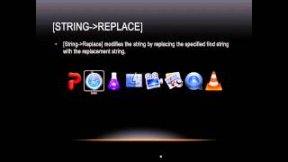 Lasso Programming: [string→replace]