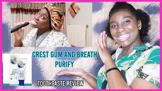 CREST GUM AND BREATH PURIFY REVIEW 🦷|How to CLEAN \u0026 MAINTAIN  BRACES For Adults *quick fix in 2021*