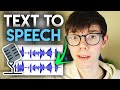 Best Text To Speech Software (Full Guide) | Text To Speech App