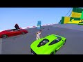 franklin tried impossible sky high tunnel parkour ramp challenge gta 5 shinchan and chop